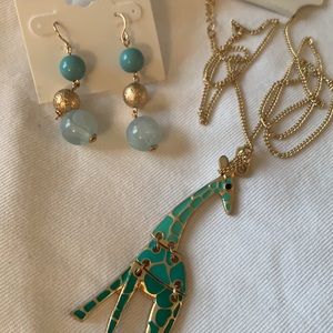 Ashley Cooper necklace and earrings